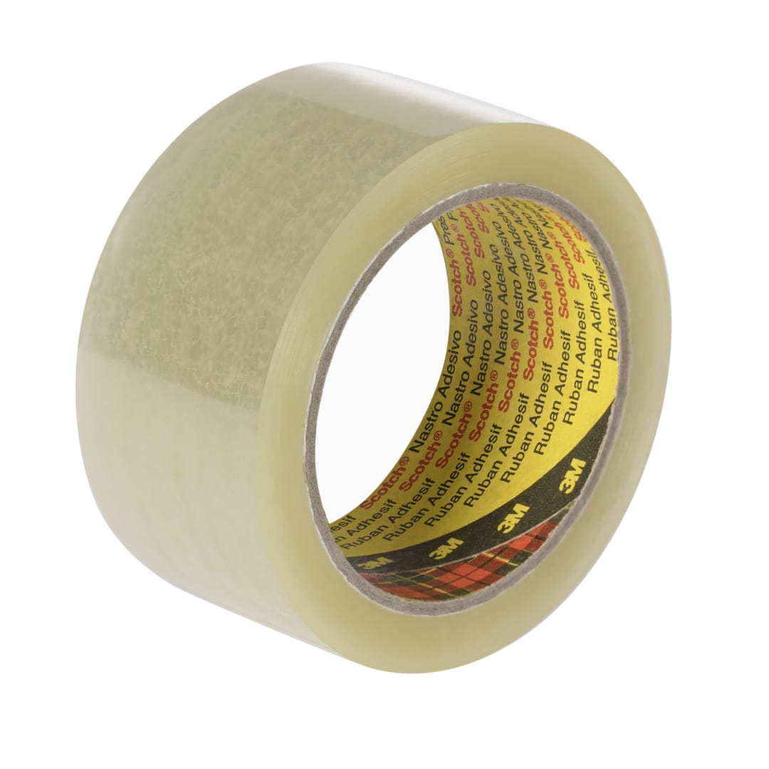 Scotch® Performance Low Noise Box Sealing Tape 309 Tan, 48mm x 66m