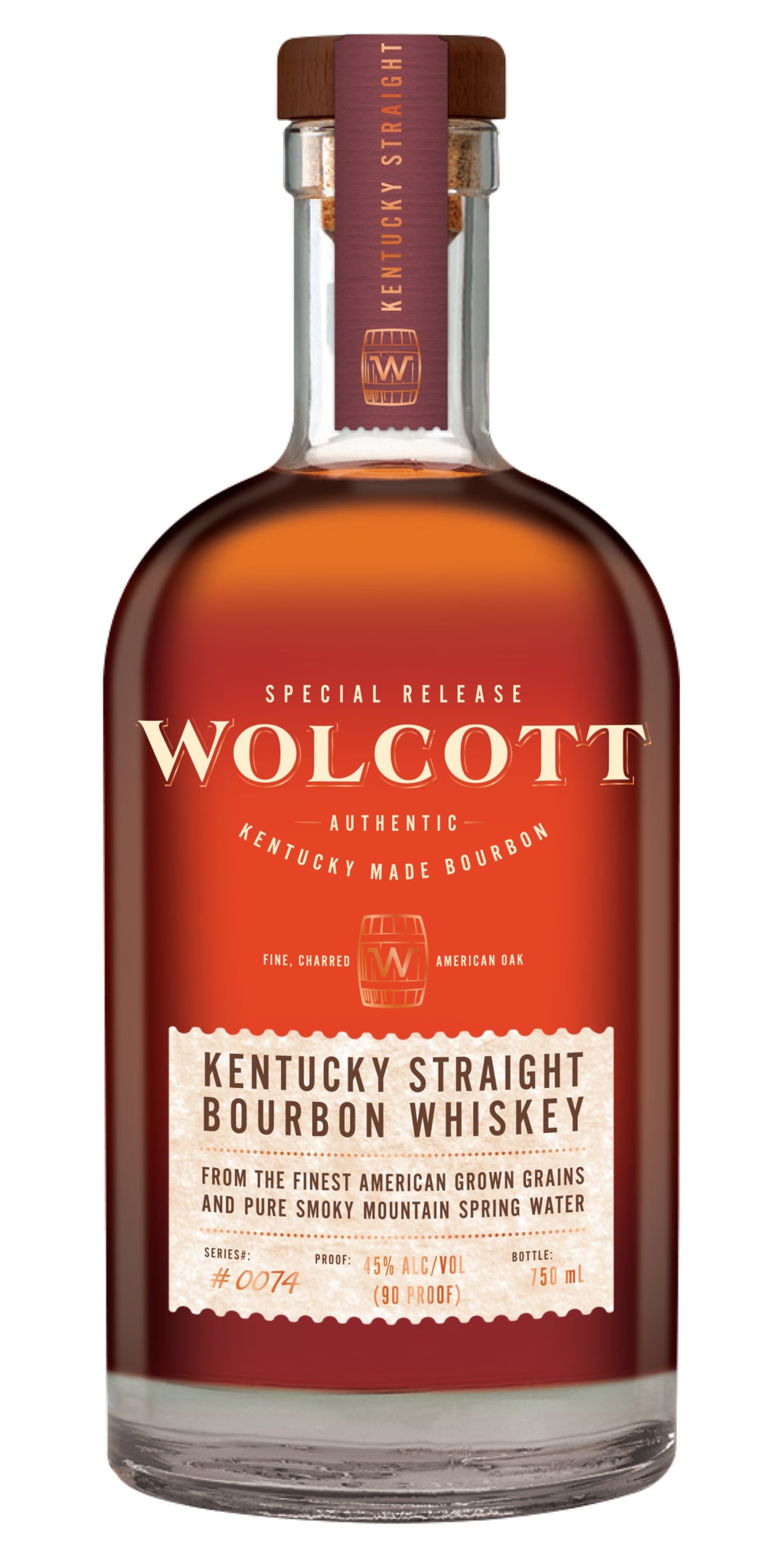 Wolcott Bourbon 750ml 90 Proof