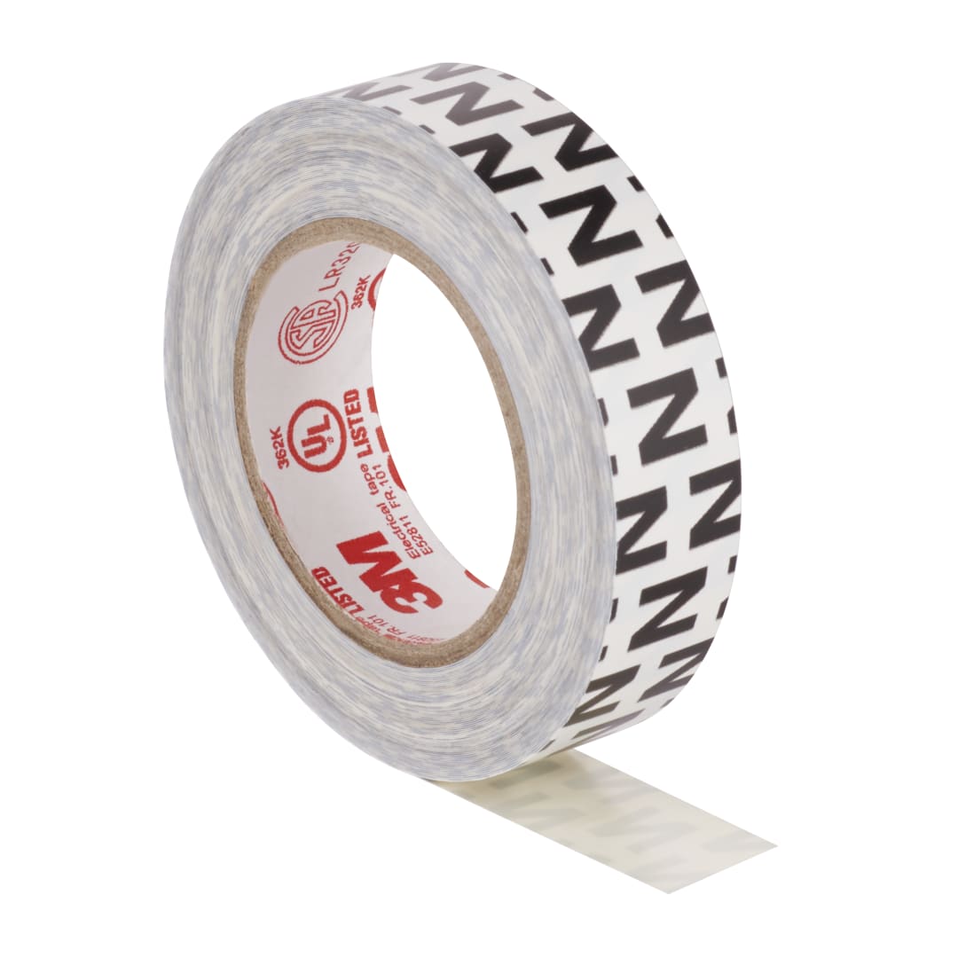 3M™ Temflex™ 1700 Vinyl Elektro-Isolierband, Blau, 15 mm x 10 m, 0,17 mm, Schwarz bedruckt "N"