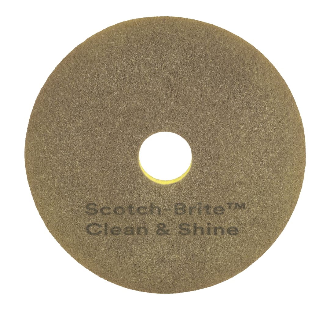 3M™ Scotch-Brite™ Clean & Shine Maschinenpad, 330 mm, 5 Stück / Karton