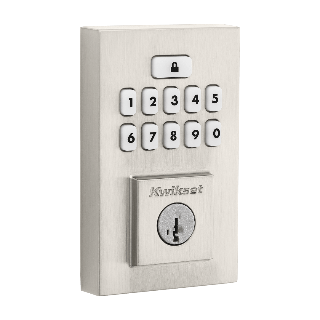 SmartCode 260  Contemporary Keypad Electronic Deadbolt featuring SmartKey Security™ in Satin Nickel