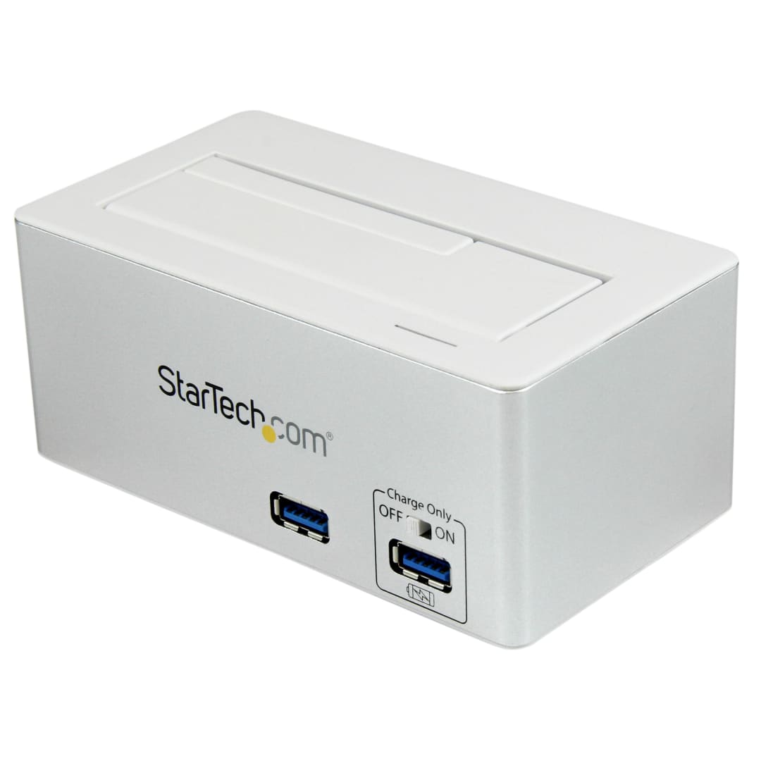 USB 3 SATA HDD SSD Dock w/ Fast Charge Hub / UASP