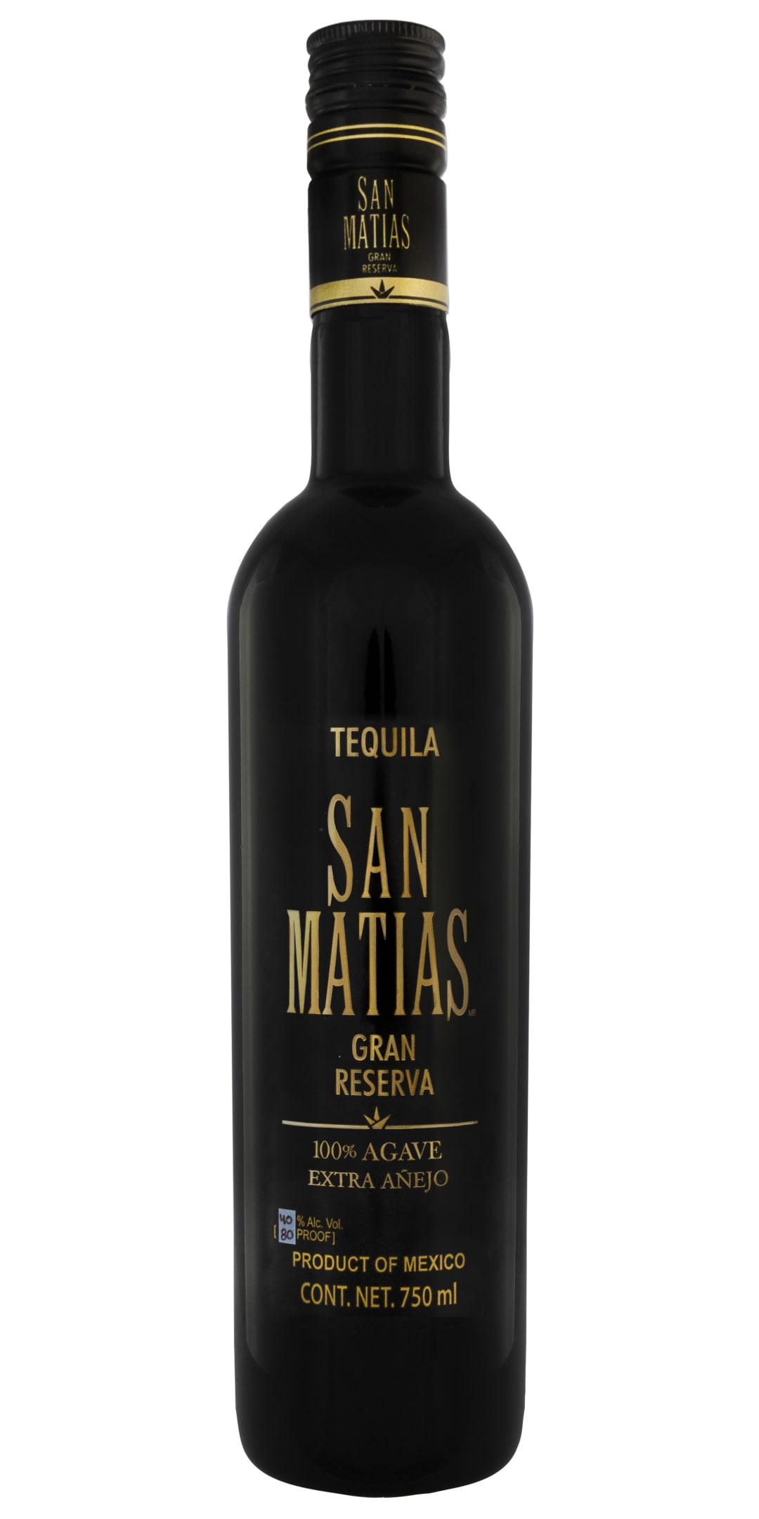 San Matias Gran Reserva 100% Agave Extra Anejo Tequila 750ml 80 Proof