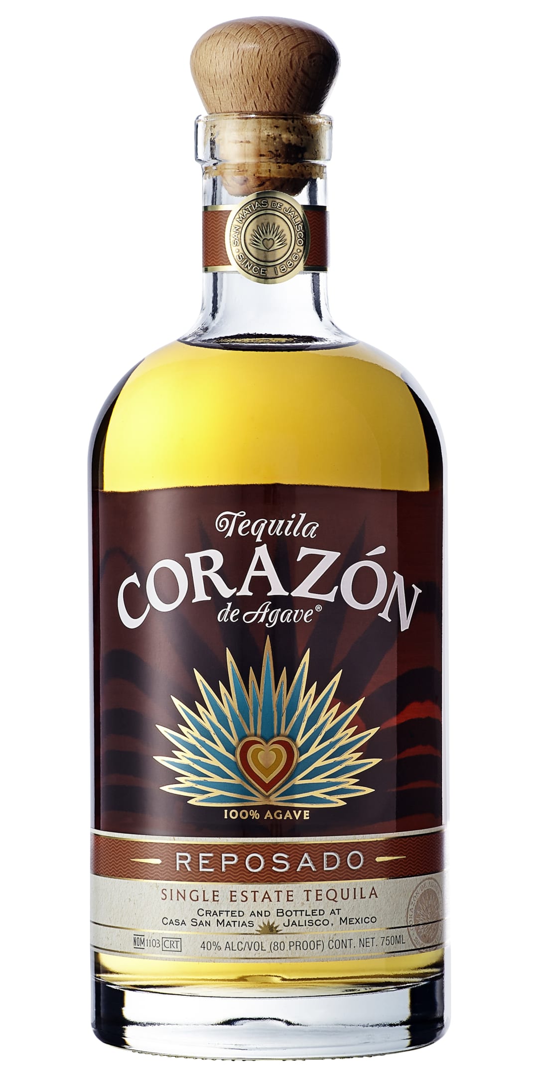 Corazon Reposado Tequila 750ml 80 Proof