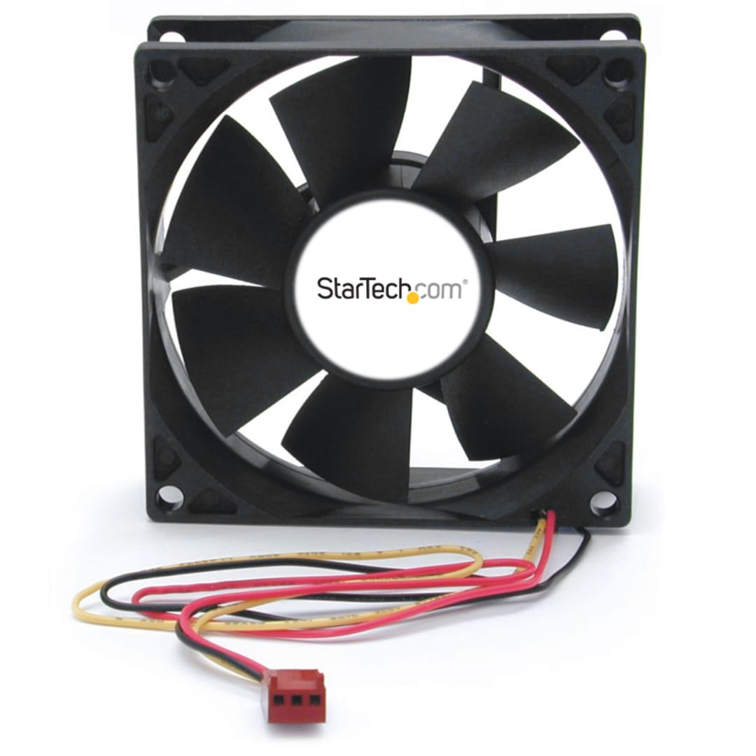 8cm PC Case Fan w/RPM Sensor, 3-lead
