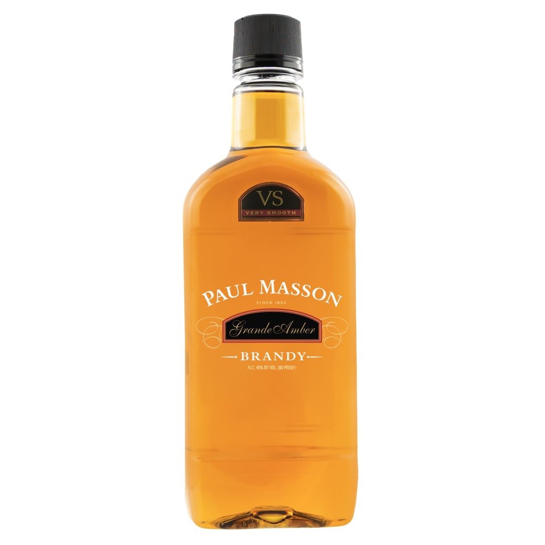 Paul Masson Grande Amber VS Brandy 750ml Plastic Bottle 80 Proof