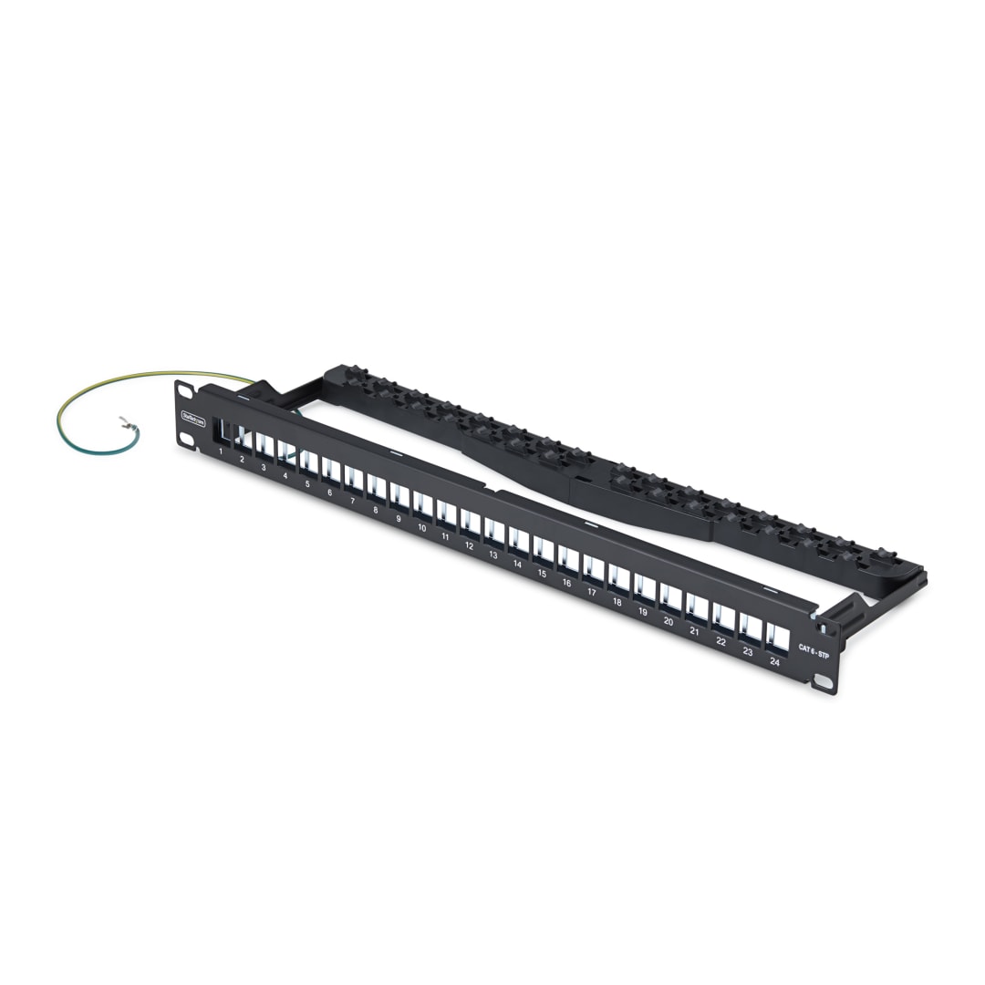 Duplicate - 24 Port 1U STP Blank Rackmount Patch Panel