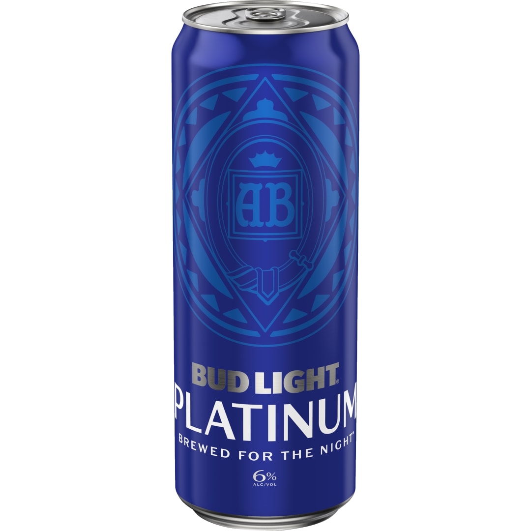 Bud Light Platinum Beer, 25 FL OZ Can