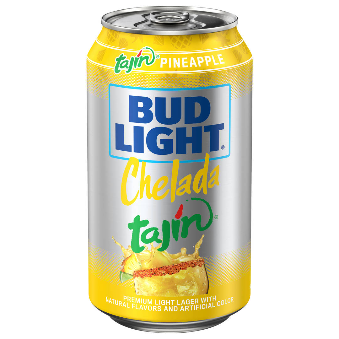 Bud Light Chelada Pineapple Lager 12 fl oz