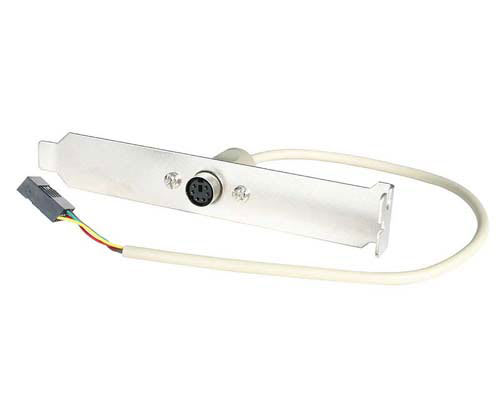 6 pin MiniDIN PS/2 Mouse Slot Plate - Retail