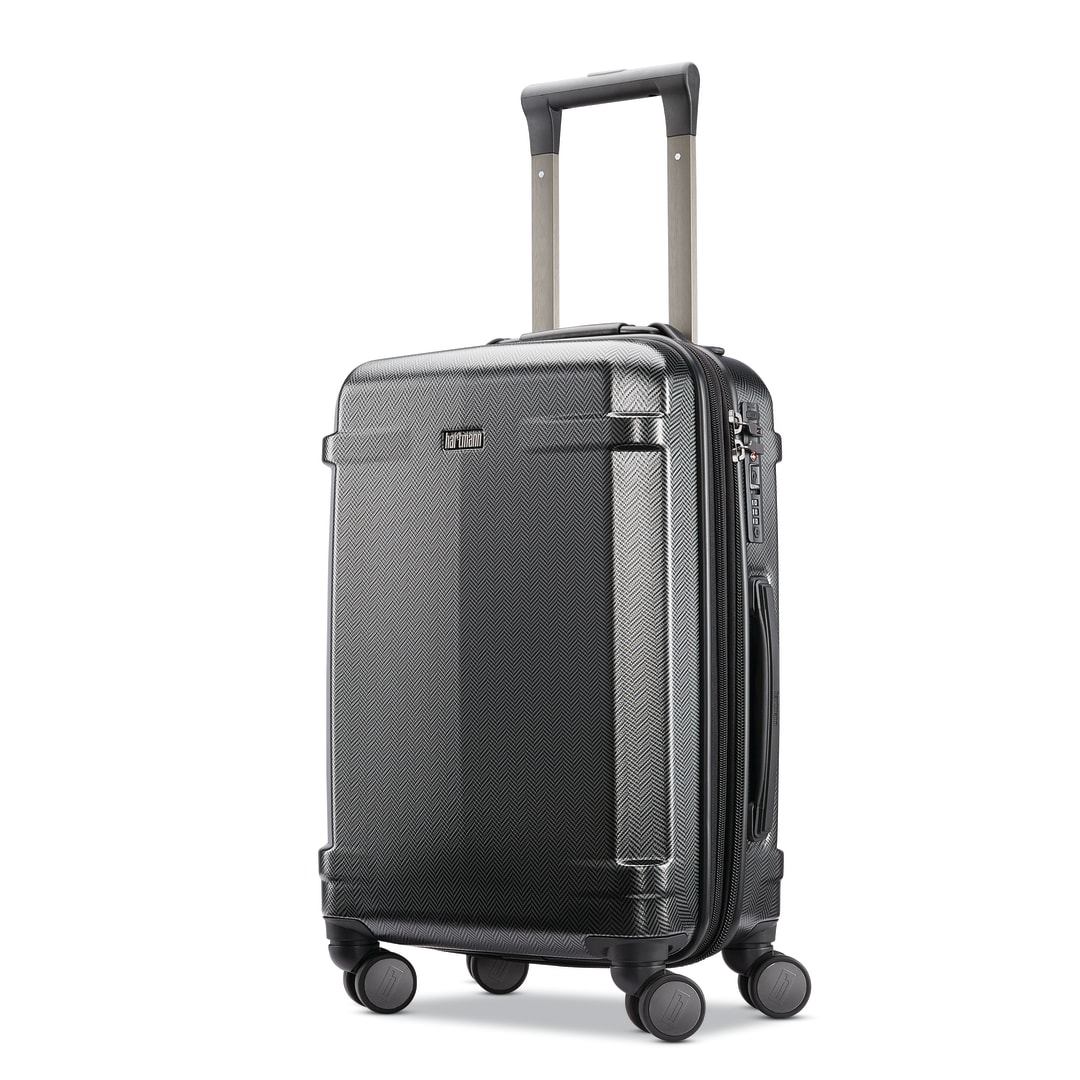 Century Deluxe Carry On Exp Spinner - Black/Gunmetal
