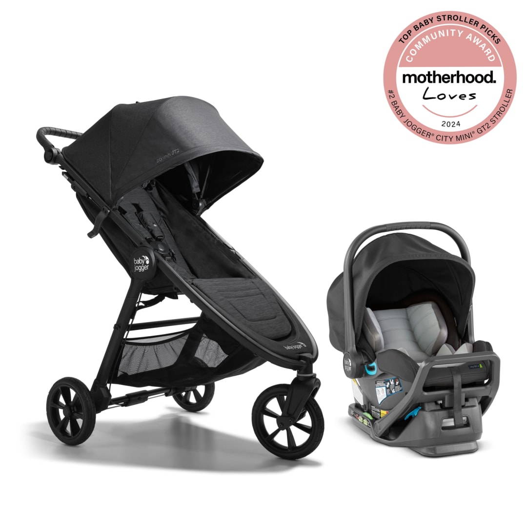 Baby Jogger® City Mini GT2 All-Terrain Travel System, Black