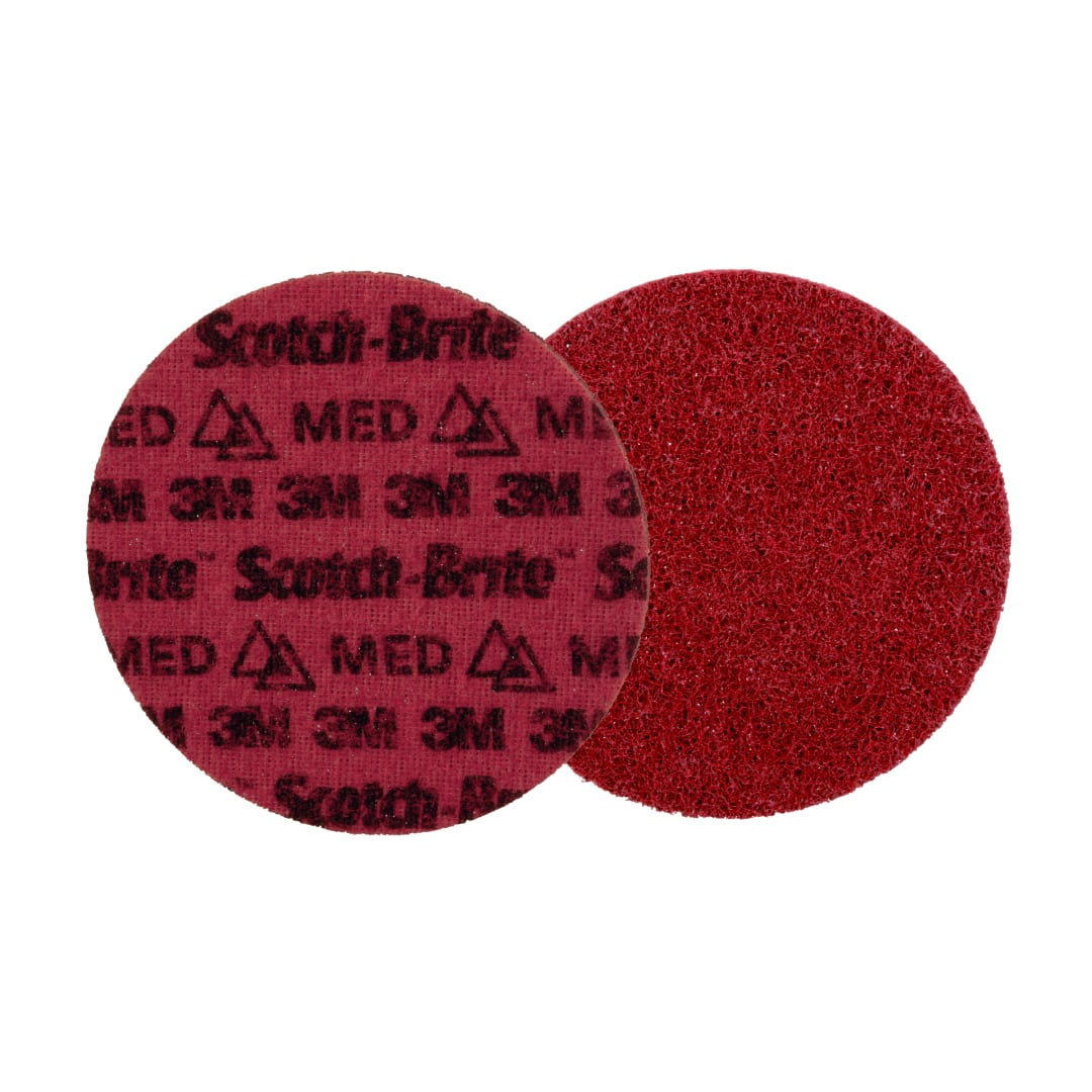 Scotch-Brite™ Hassas Yüzey Hazırlama Diski, PN-DH, Orta, 6 inç (150 mm) x Deliksiz, 25/iç paket, 100 adet/Kutu