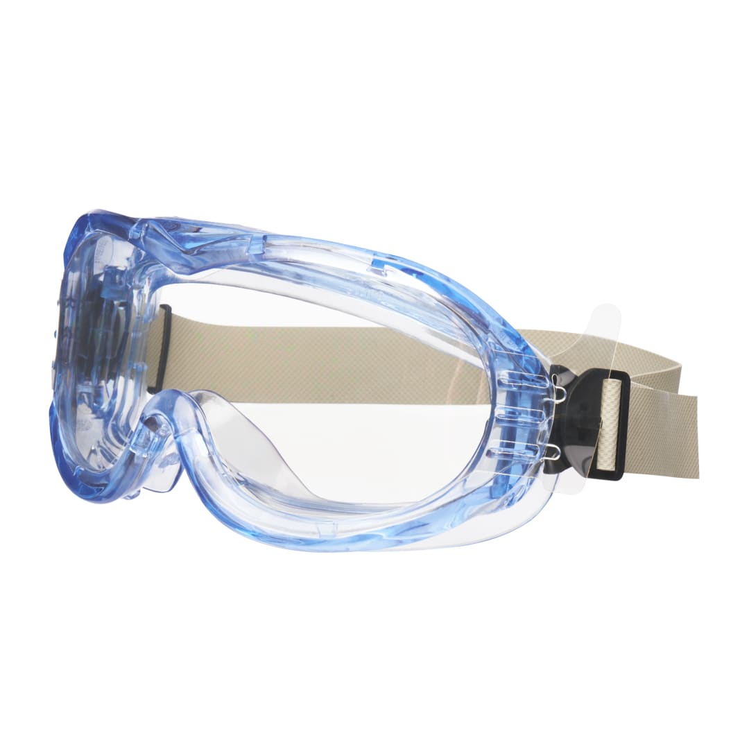3M™ Fahrenheit™ İş Güvenliği Koruyucu Gözlükler, T-N-Wear, Dolaylı Havalandırmalı, Neopren Baş Bandı, Buğu Önleyici, Şeffaf Asetat Lens, 71360-00013, 10/Kutu