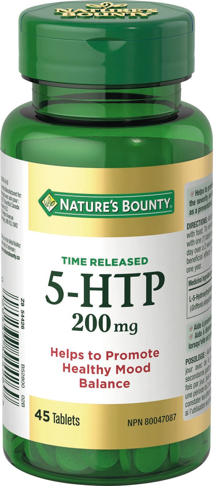 NBTY 5-HTP Time Release 24x45 TAB CA