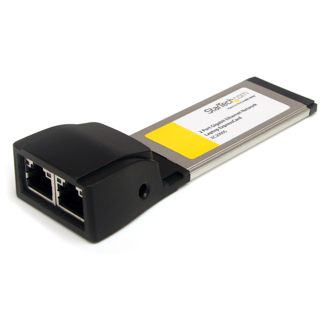 2 Port Gigabit ExpressCard Network Adapter