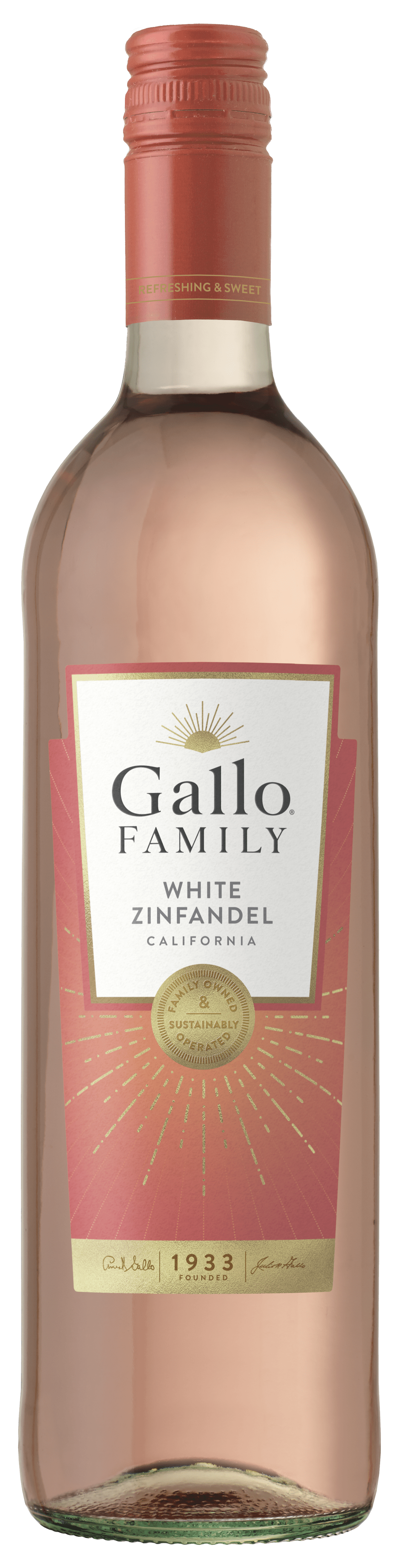 Gallo Family Vineyards White Zinfandel Wine 750ml