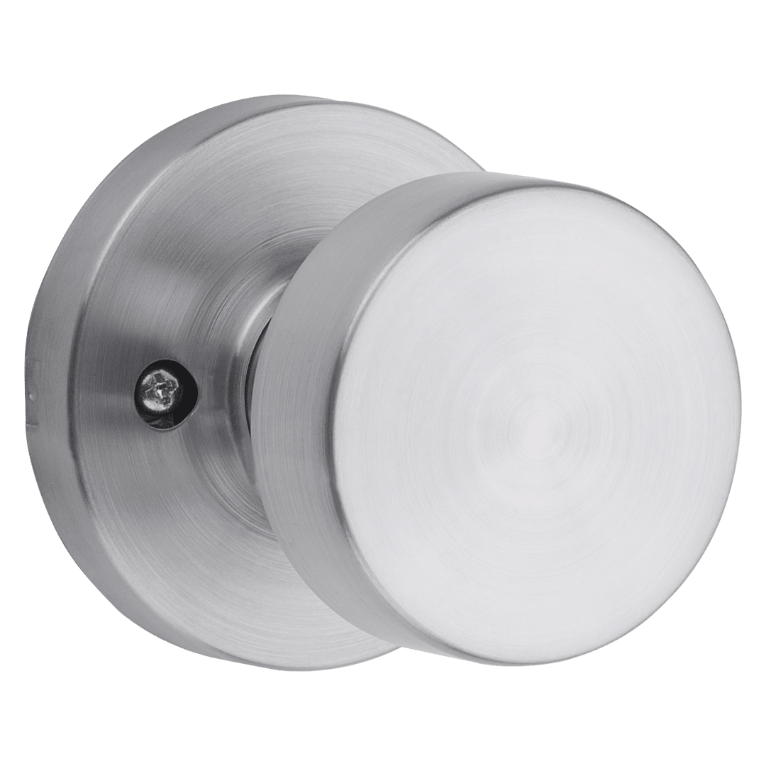 Pismo Half - Dummy Door Knob in Satin Chrome