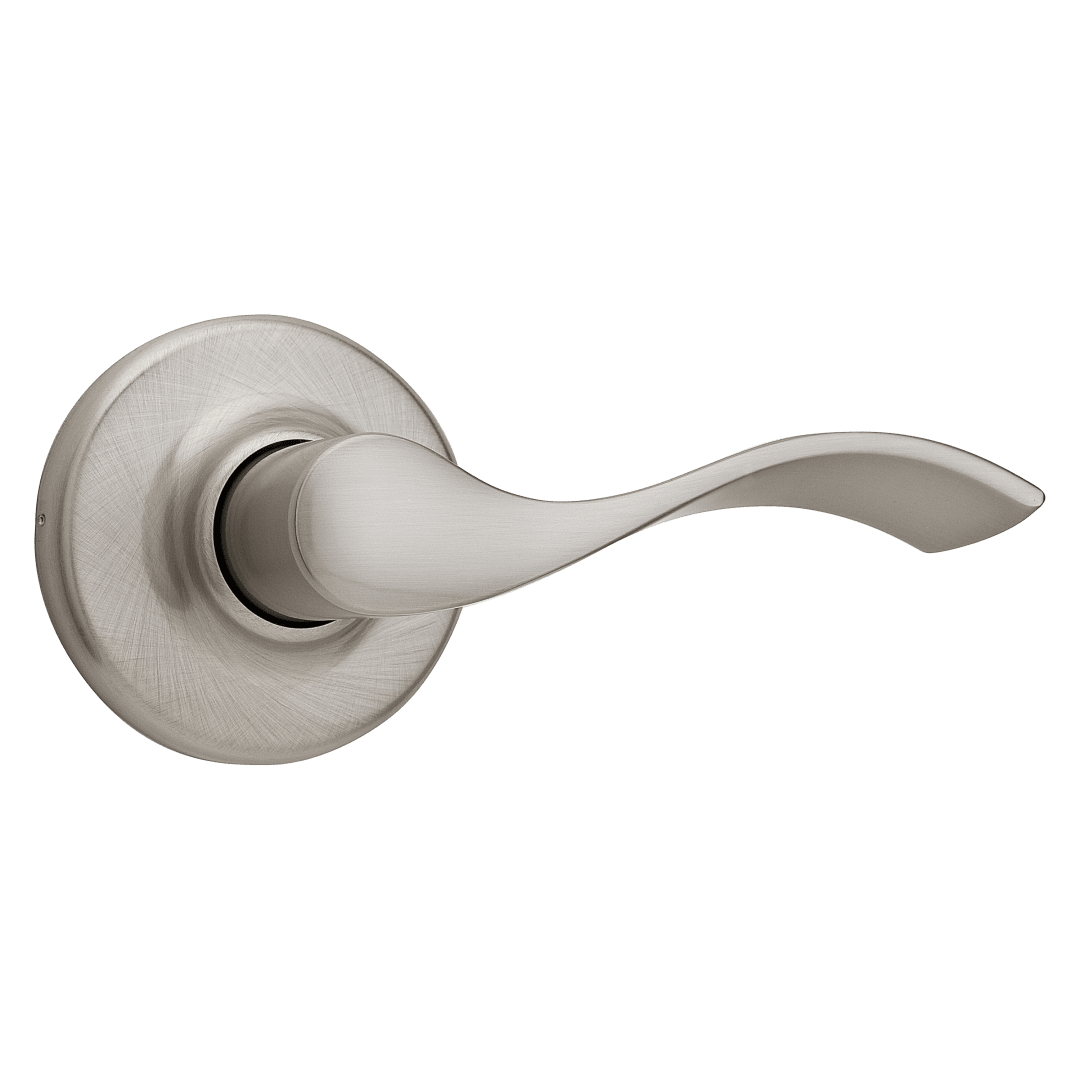 Belmont Hall/Closet Lever in Satin Nickel