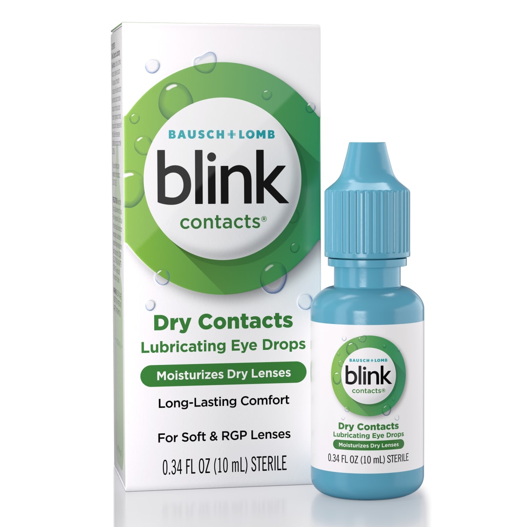 blink Contacts Lubricating Eye Drops 0.34 fl oz (10 mL)