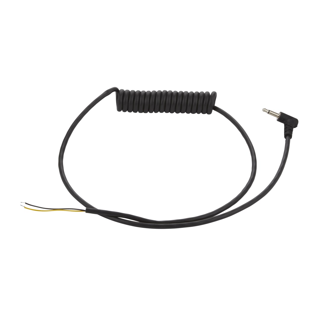 3M™ PELTOR™ Kabeleinheit, 3,5 mm Mono-Stecker, Spiralkabel, HL1AQ