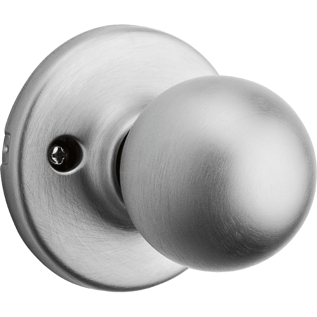 Polo Half-Dummy Knob in Satin Chrome