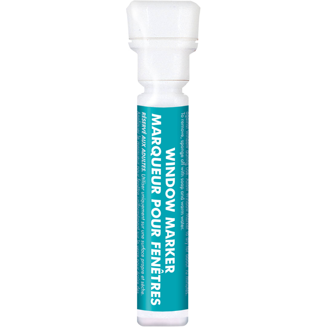 White Window Marker