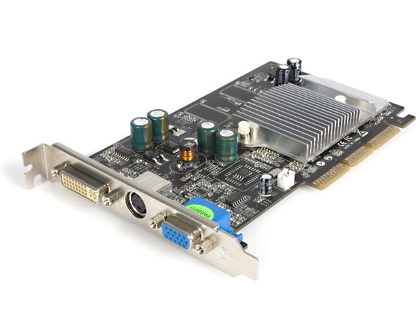 AGP nVIDEA GeFORCE FX 5500 128MB DDR TV OUT - DVI