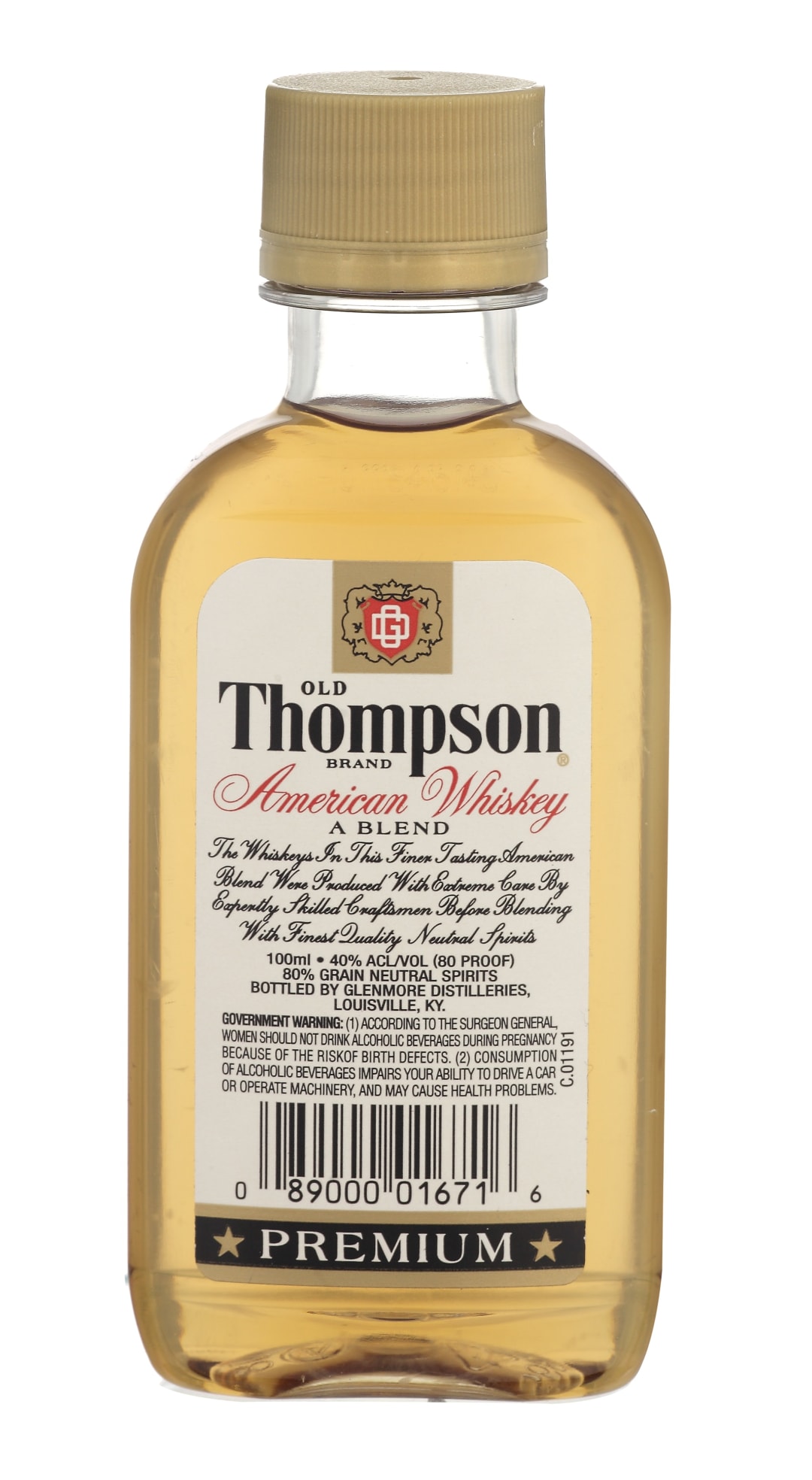 OLD THOMPSON BLND 100ML 80PF 12PK