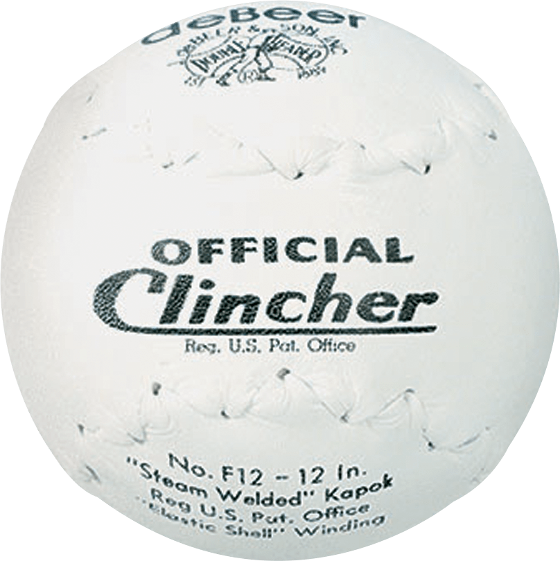 DEBEER 12-INCH WHITE TRUTECH OFFICIAL CLINCHER