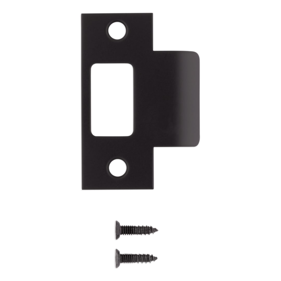 T-Strike for Knob/Lever/Gatelatch in Matte Black or Venetian Bronze Finish