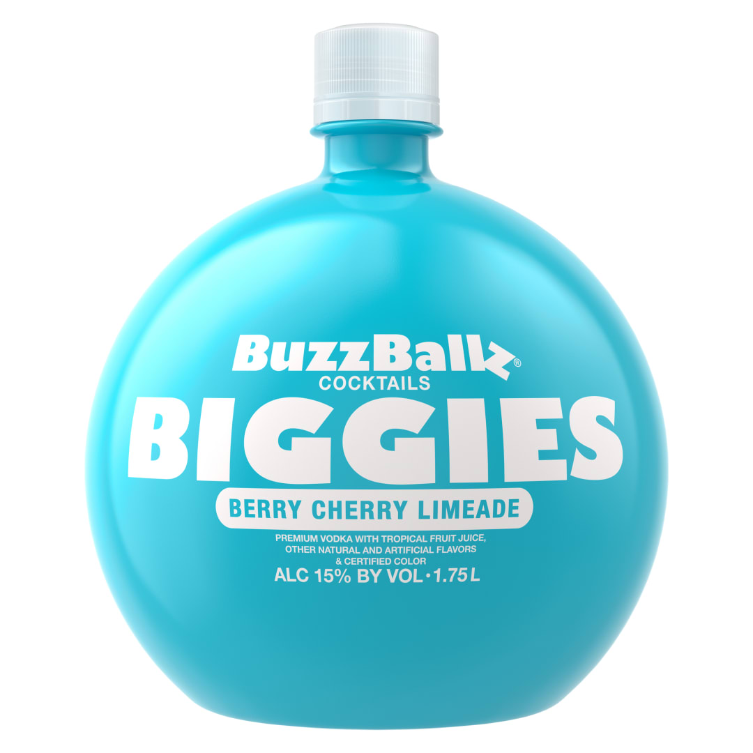 BuzzBallz Biggies Berry Cherry Limeade Cocktails 1.75l 30 Proof