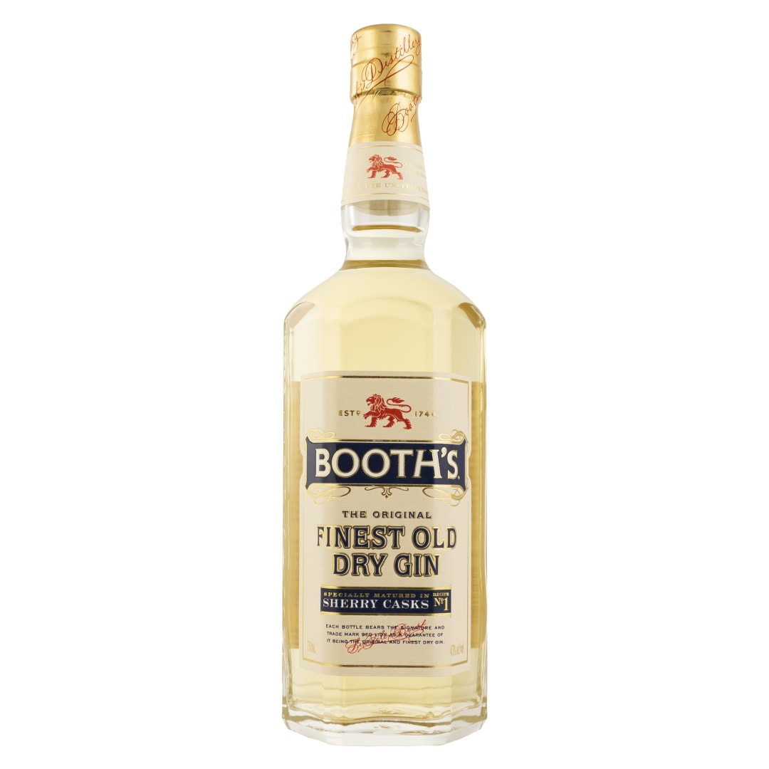 Booth's Finest the Original Finest Old Dry Gin 750ml 86 Proof