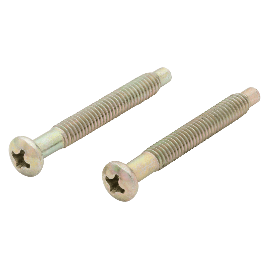 Chassis Screws for Levers &amp; Knobs in Polished Brass or Antique Brass Finish