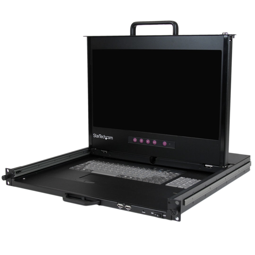 1U Rackmount LCD Console - 17in - 1080p