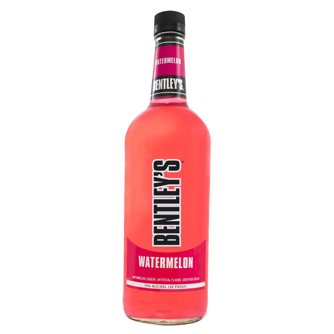 Bentleys Watermelon Schnapps 1l 30 Proof