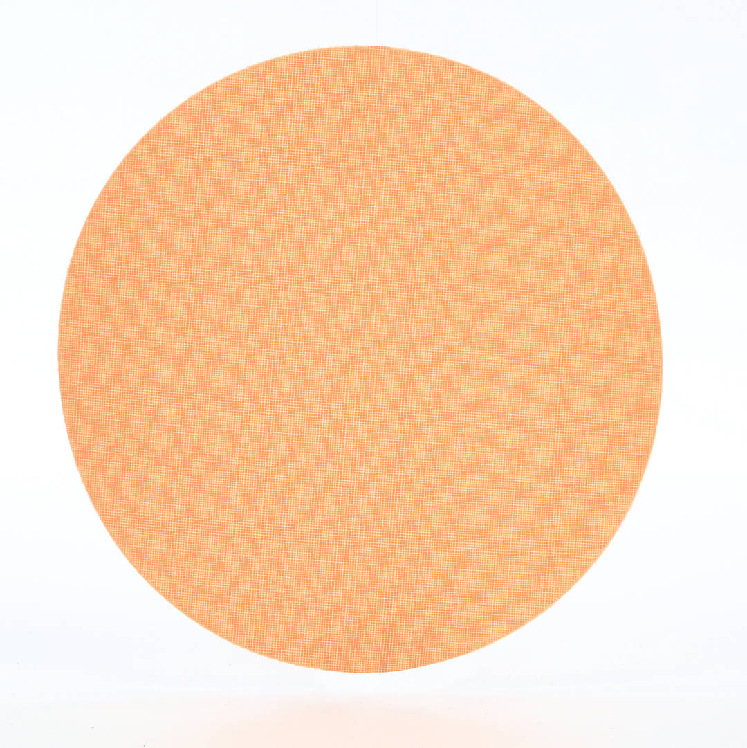 Disco de Filme 3M™ Trizact™ Hookit™ 268XA – Grão A5MIC, Diâmetro de 127 mm, Sem furo, Laranja