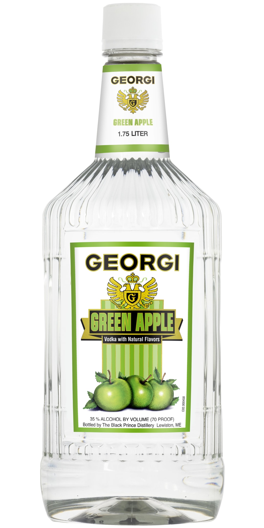 Georgi Green Apple Vodka 1.75l 70 Proof