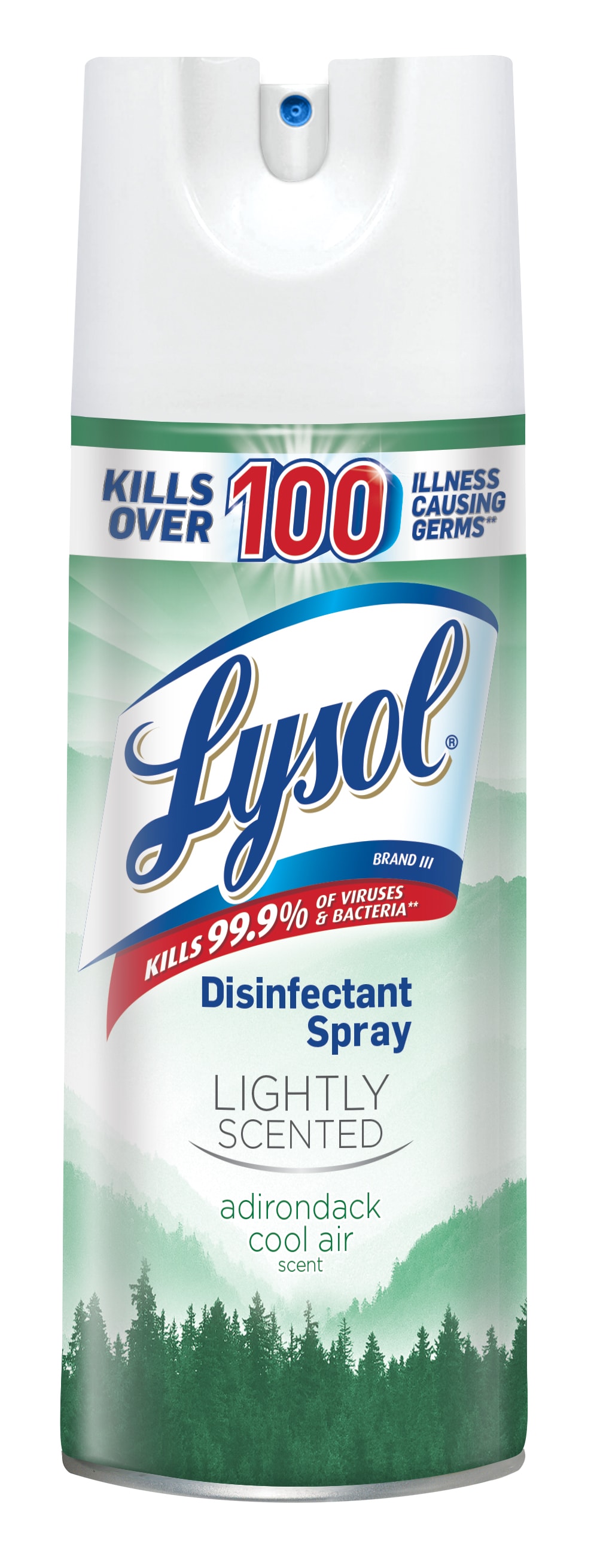 LYSOL® Disinfectant Spray - Lightly Scented Adirondack Cool Air 6/12.5 oz.