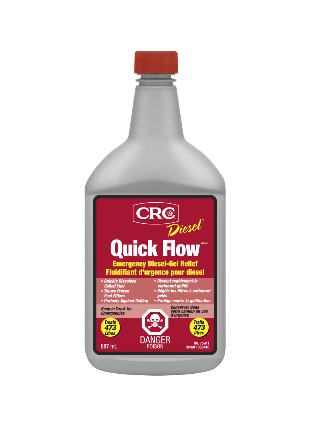 CRC Quick Flow Emergency Diesel-Gel Relief (F/E) 1X887ML