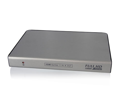 4 Port HDMI Video Splitter