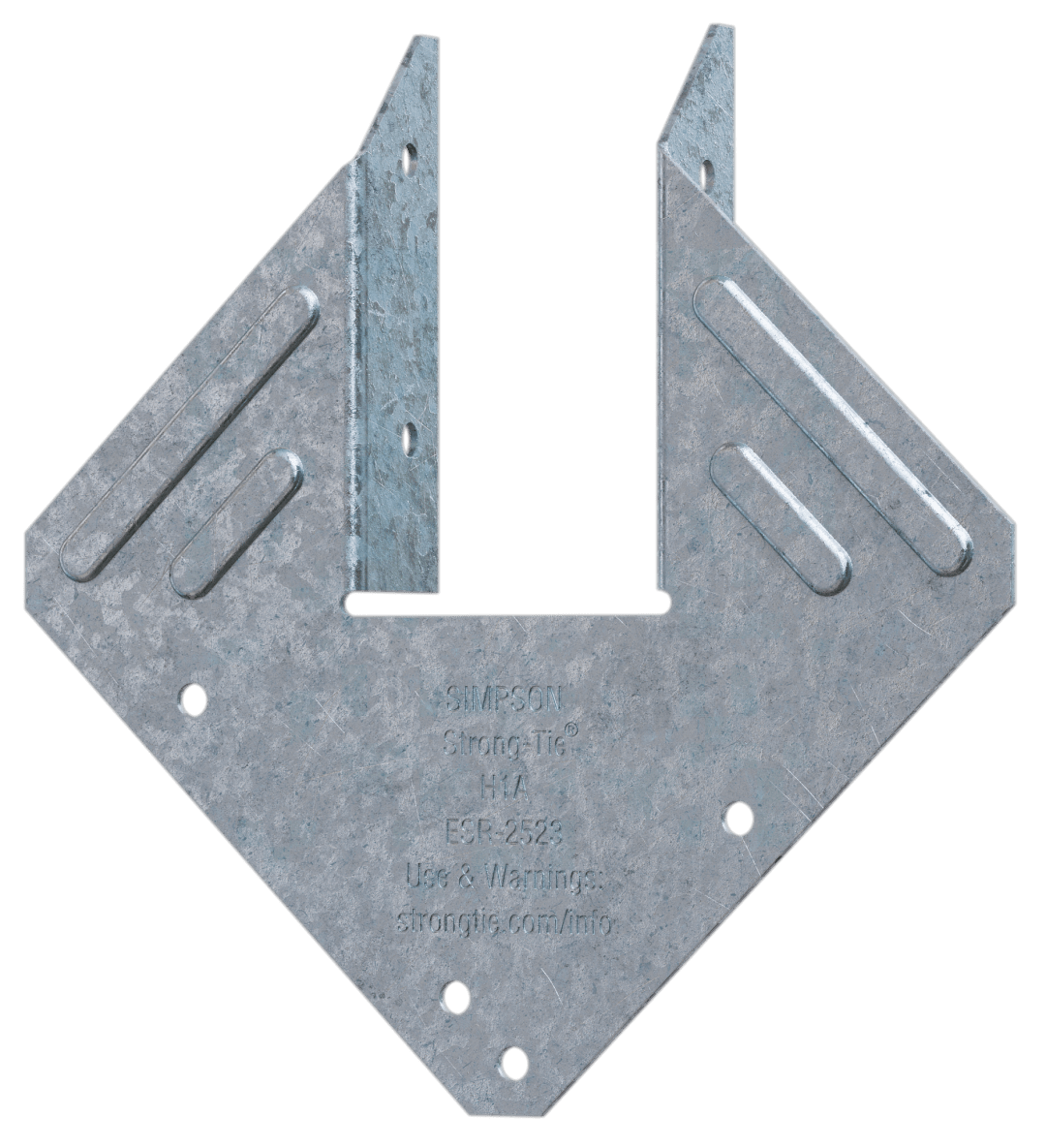 Simpson Strong-Tie H1A H1A 18-Gauge Galvanized Hurricane Tie