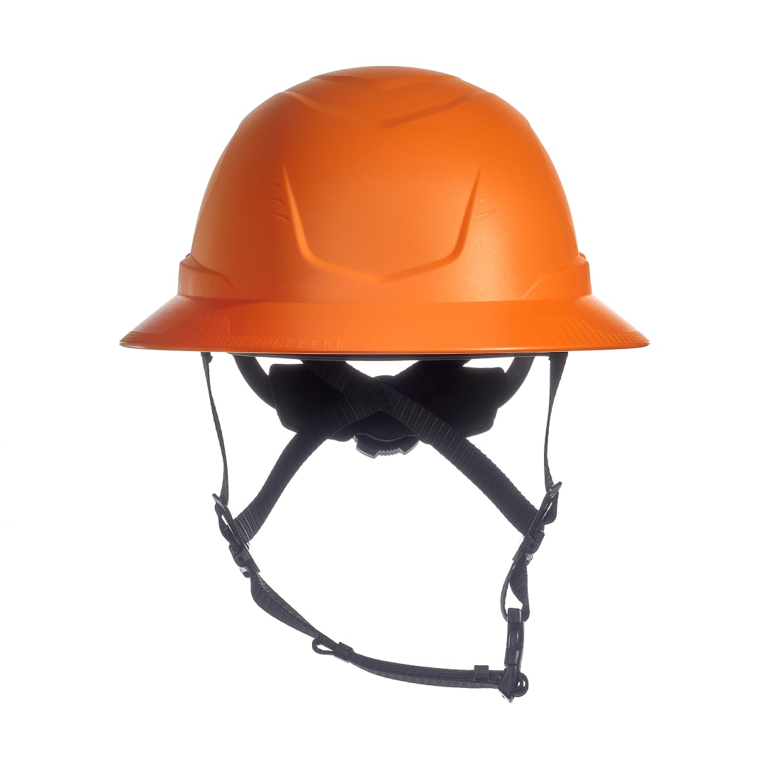 HELMET,V-GARD H2 FL BRM,NOVENT,ORANGE