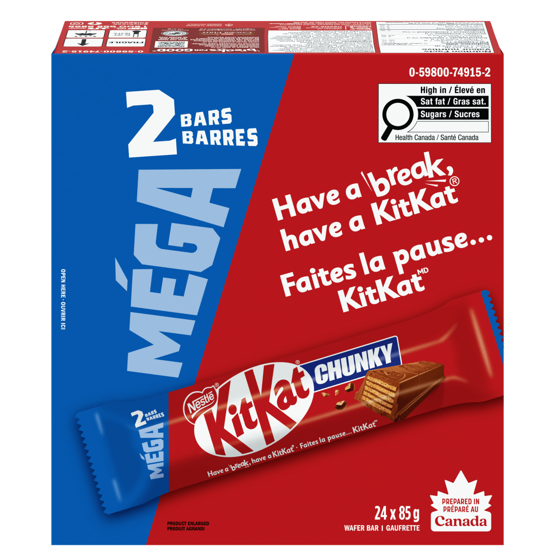 KITKAT Chunky King MEGA 4(24x85g) CA