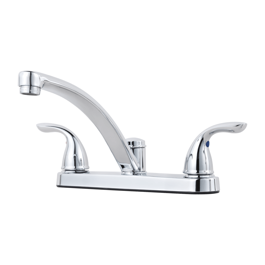 Pfirst Series 2-Handle Kitchen Faucet in Polished Chrome