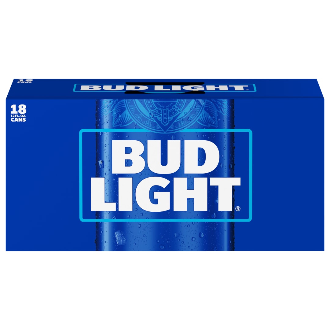 Bud Light Beer 18 - 12 fl oz Cans