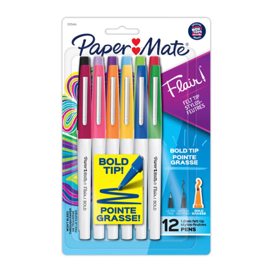 PM FLAIR BOLD 12CT TJ ASST