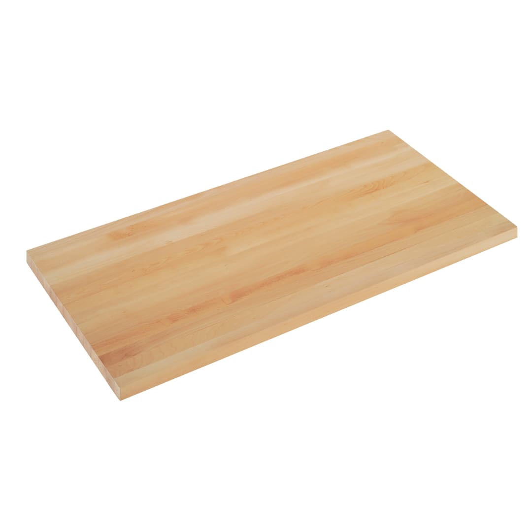 Bennett 30x60 Solid Wood Indoor 1.5 Inch Thick Rectangular Tabletop in Natural