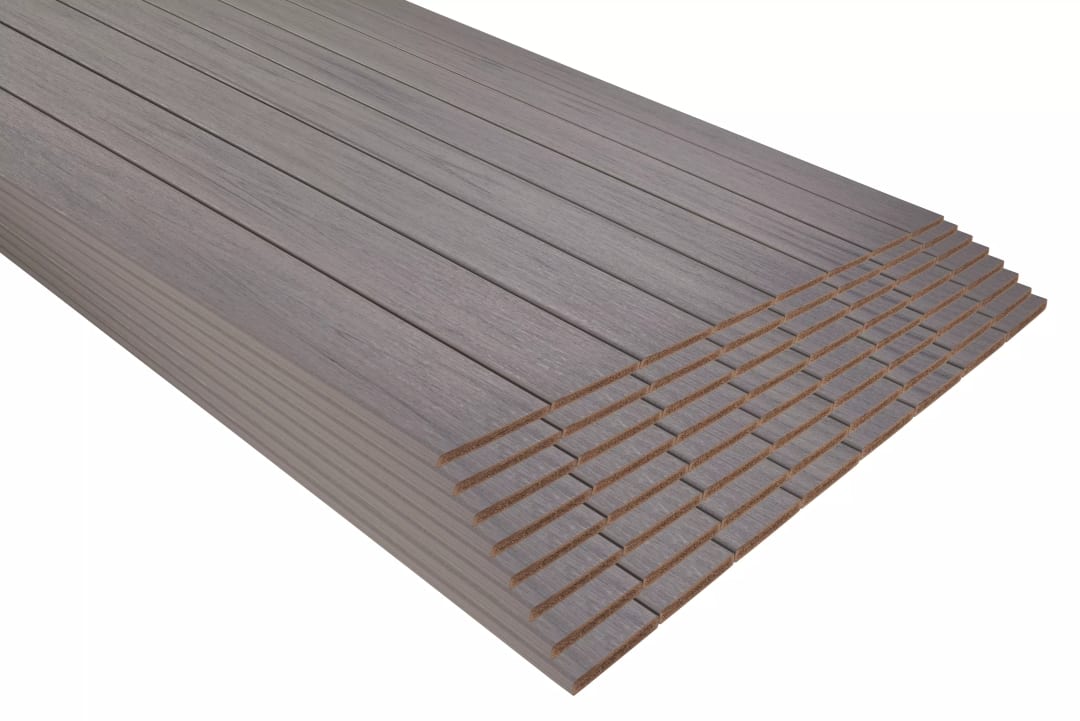 .82-in x 5.5-in x 12-ft Square Trex Select® Composite Deck Board Millstone 64/BDL