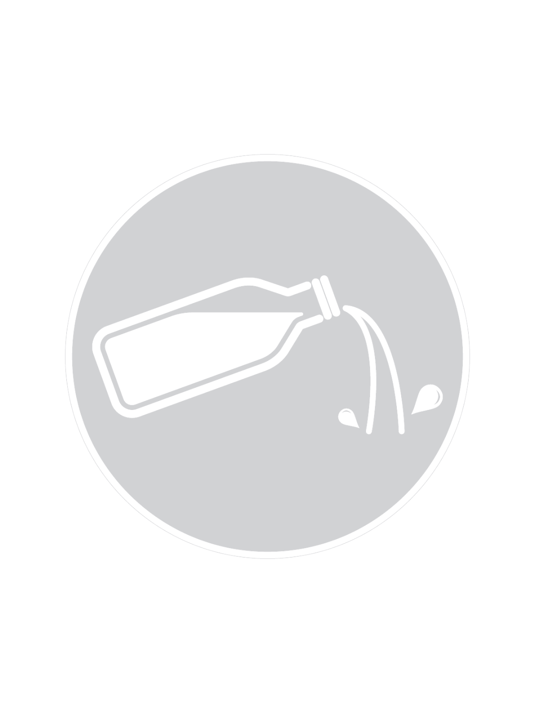 SPECTRUM - Label - Liquid Disposal - Clear-White
